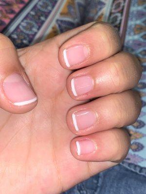 French gel manicure - $40