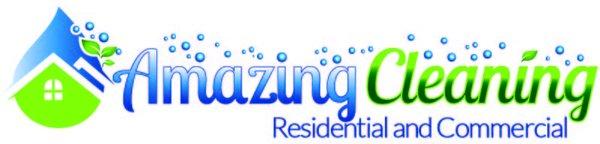 Amazing House Cleaning Logo