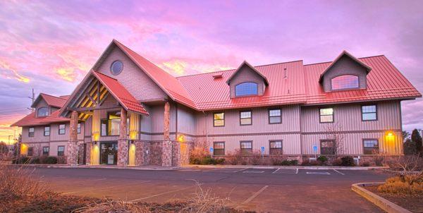 Redmond location in the Copper Top Building.