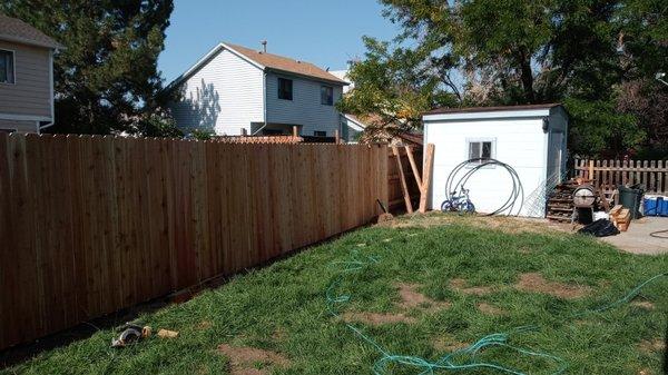 Fence job