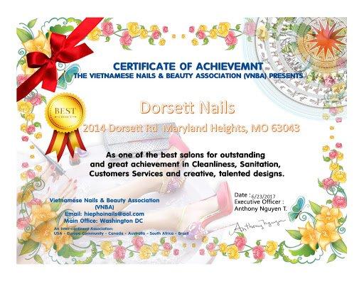 Congratulations Dorsett Nails ! Great performance !