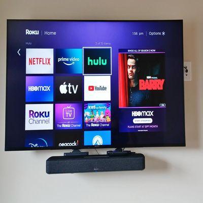 Simple TV wall mount