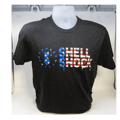 Classic tri-blend American Flag Drip T-shirt