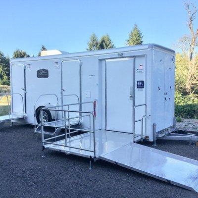 ADA Accessible Restroom Trailer