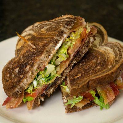 The Benson BLT is loaded with applewood smoked bacon and homemade guacamole