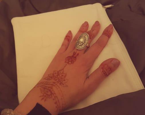 Henna Tattoo. Beautiful new design.