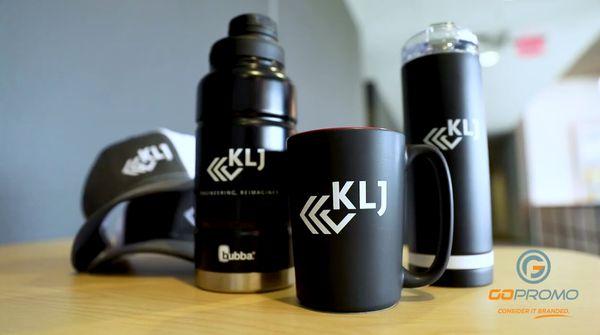 KLJ merch that helps get their brand noticed.