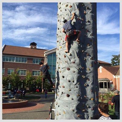 Rock Wall Rental. Let our trained rockwall experts make your event simple and fun!