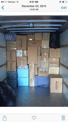 We just love playing Tetris! Strategically packing your truck will lead to a more efficient move, saving you both time and money.