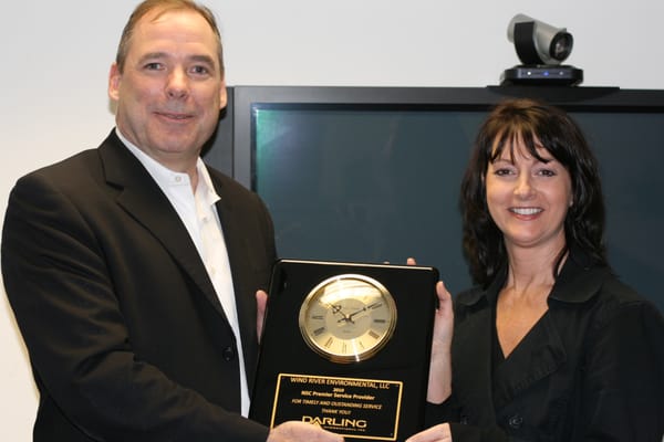 Bill Roy, A Wind River Environmental Company, Awarded Darling International Inc. Service Provider of the Year!