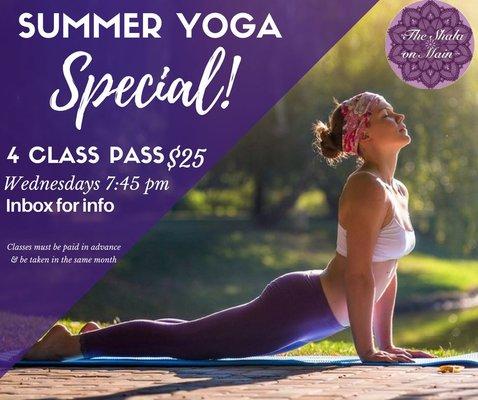 Summer Yoga Special