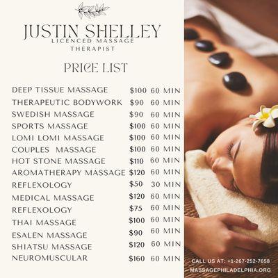 Justin Shelley Massage Therapist