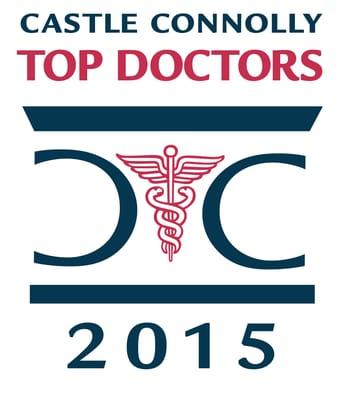 Recipient of Castle Connolly Top Doctors 2015 Distinction