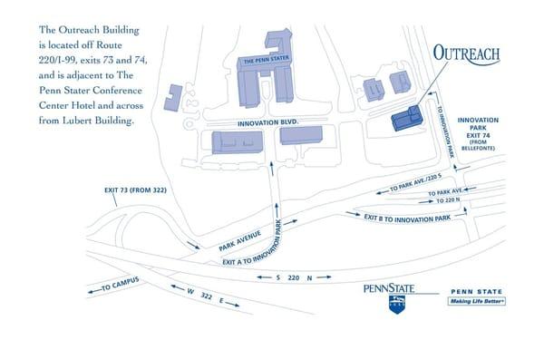 Innovation Park map