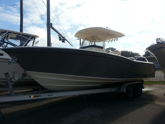 Pick up the boat for service..sold mine.. boat shopping