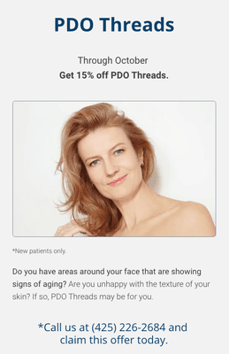 Get 15% off PDO Threads