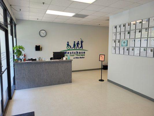 Palm Harbor - reception area