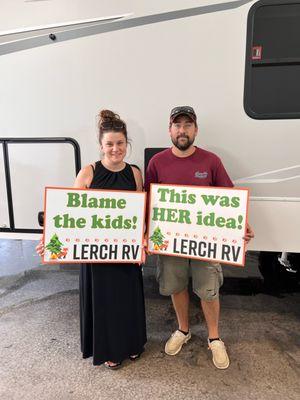 The last week of July has been a busy time for Lerch RV. So many fantastic families have followed the Fox to better RV Savings! Thank you to