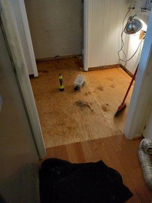 Subfloor repair