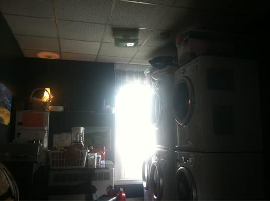 Sweetest washer/dryer setup ever!