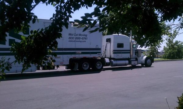 One of our trucks, in our Stockton yard.