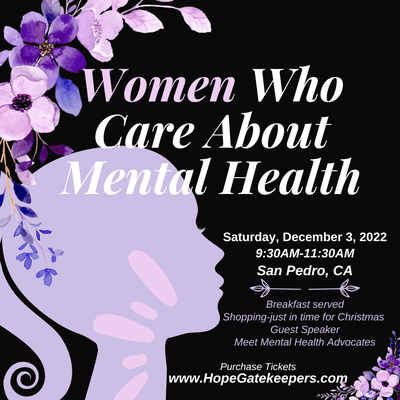 Women Who Care About Mental Health 2nd Annual Event.