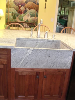 Soapstone Sink and Soapstone Countertop