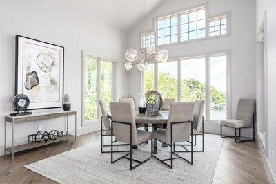 Dining room styled by K.Renee.