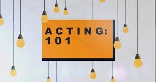 Acting 101 on Sunday at 2:00 pm