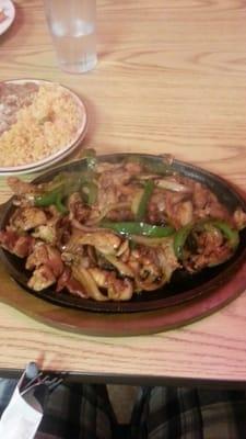 Fajitas de pollo