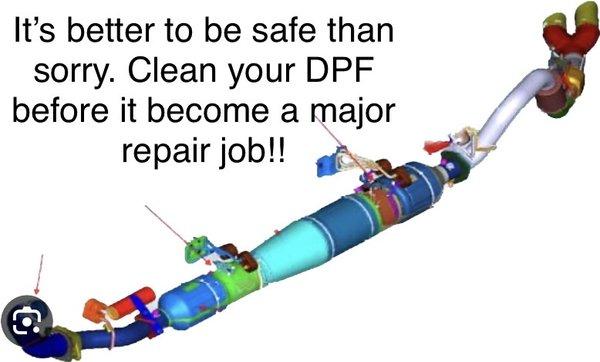 Clean your DPF before it becomes a major repair job.