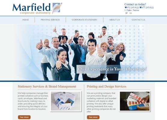 Marfield Corporate Stationery