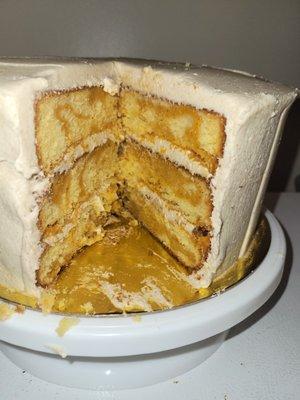 Sweet Potato pie cake