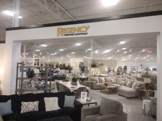 Regency Furniture consists of multiple manufacturers to choose from.  That's right, 2 stores in one!!