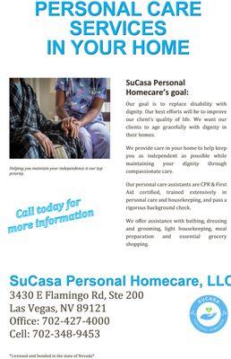 We are ready to provide compassionate care to you or your loved one. Contact us today!