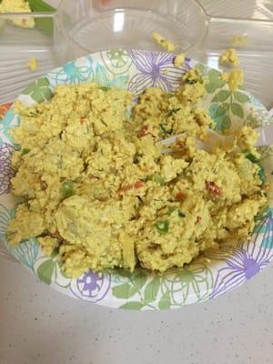 Vegan egg salad