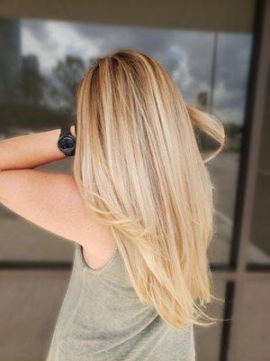 Blonde balayage