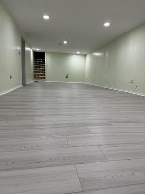 Flooring and drywall