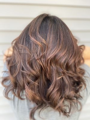 Soft balayage