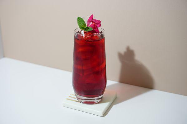 Iced Organic Hibiscus Tea