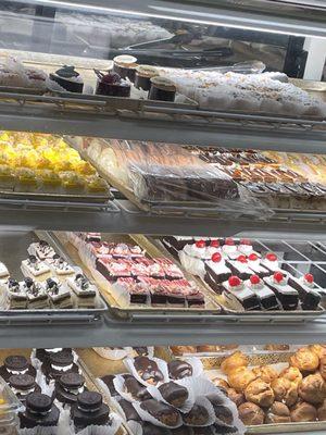 Pastries and other sweets.