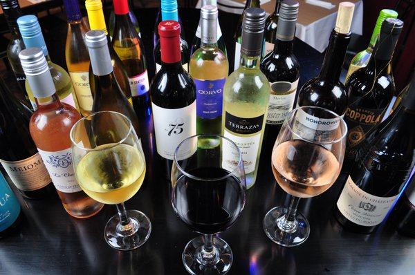 50+ Wines by the glass.  Metairie's largest selection of wines by the glass.