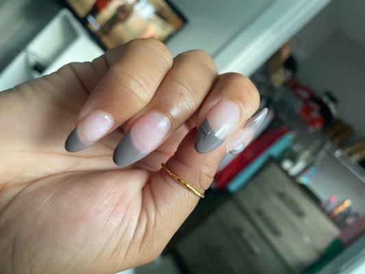 Messed up nail