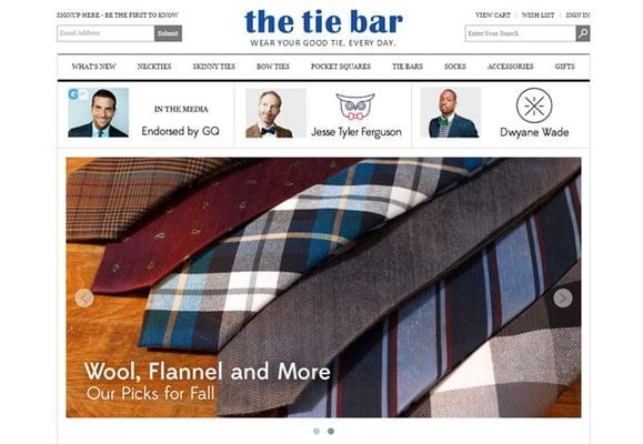 VisionFriendly.com Example: The Tie Bar