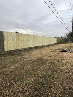 Fence replacement