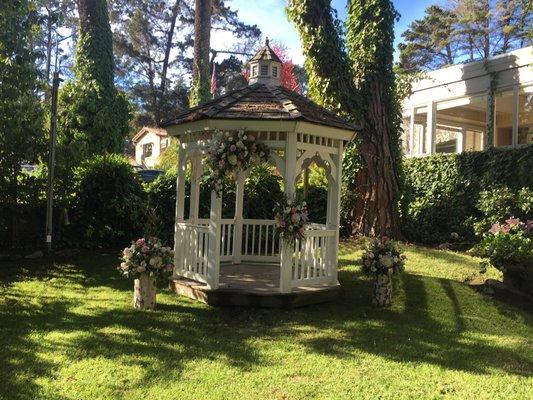 The Gazebo at The Monterey Stone Chapel