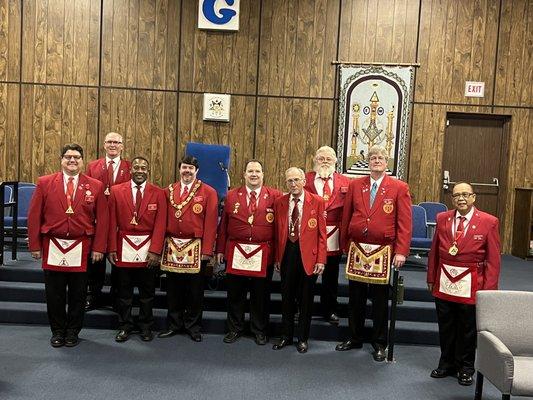 York Rite Chapter meeting