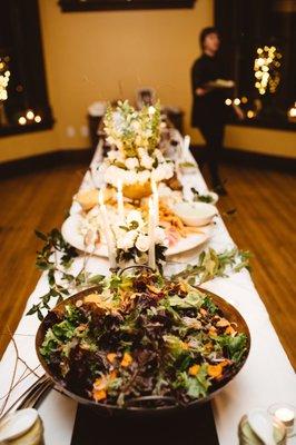 Fancy snacks! photo credit: Mattie Bell Photography