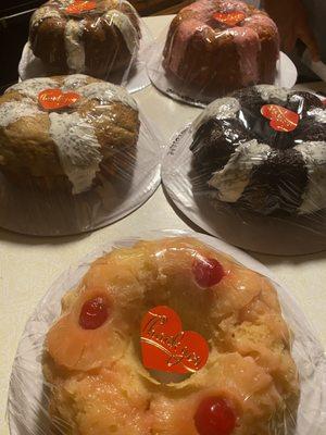 bundt cakes