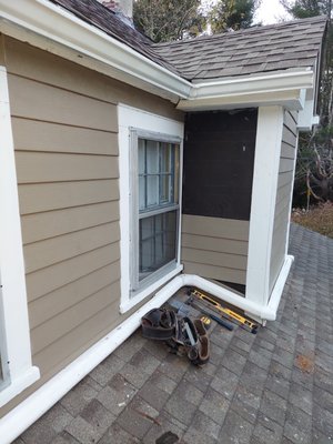 Exterior work